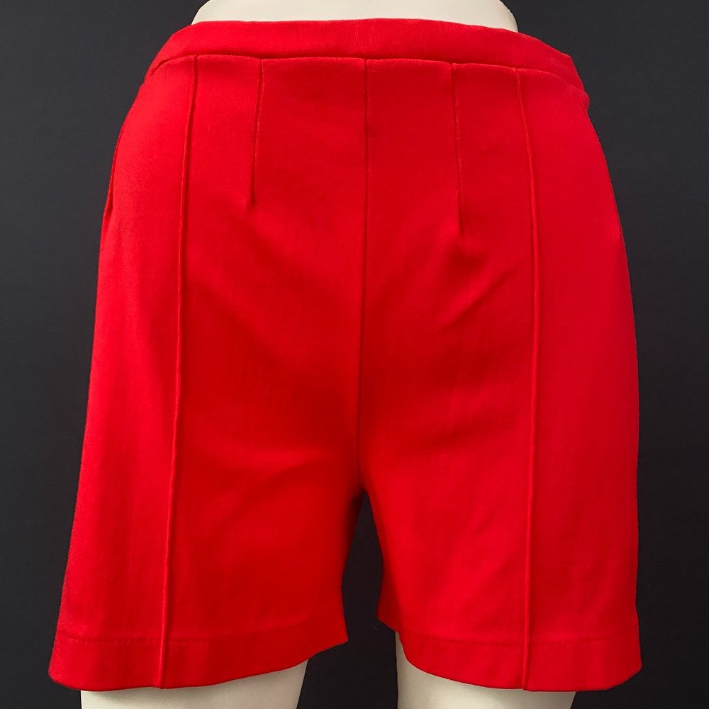 60s/70s Red Mod Pull On Shorts